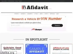 Sites similar to afidavit.com