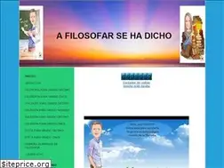 Sites similar to afilosofarsehadicho.jimdo.com
