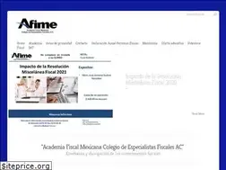 Sites similar to afime.org.mx