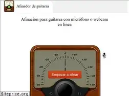 Sites similar to afinador-de-guitarra.info