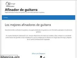 Sites similar to afinadorguitarra.es