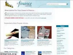 Sites similar to afinancecareer.co.uk