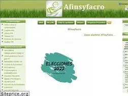 Sites similar to afinsyfacro.es