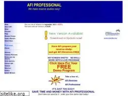 Sites similar to afiprofessional.com