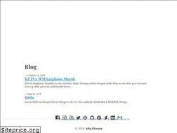 Sites similar to afiq.me