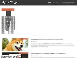 Sites similar to afirisinger.com