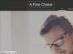 Sites similar to afirstchoicestaffing.com