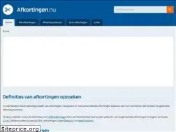 Sites similar to afkortingen.nu