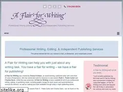 Sites similar to aflairforwriting.com