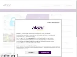 Sites similar to afnor.fr