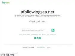 Sites similar to afollowingsea.net