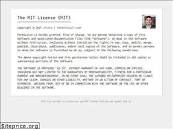 Sites similar to afonsof.mit-license.org