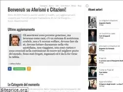 Sites similar to aforismicitazioni.it