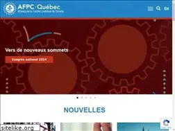 Sites similar to afpcquebec.com
