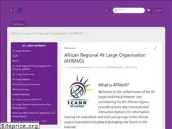 Sites similar to afralo.org