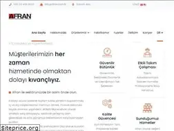 Sites similar to afran.com.tr