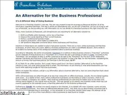 Sites similar to afranchisesolution.com