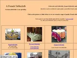 Sites similar to afrenchtablecloth.com