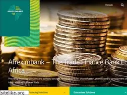 Sites similar to afreximbank.com