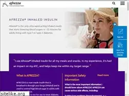 Sites similar to afrezza.com
