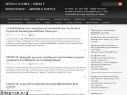 Sites similar to africa-and-science.com