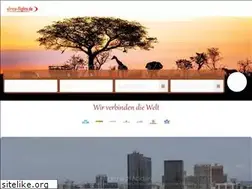 Sites similar to africa-flights.de