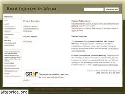 Sites similar to africa.globalburdenofinjuries.org