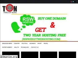 Sites similar to africa.timesofnews.com