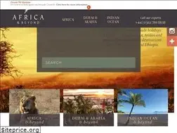 Sites similar to africaandbeyond.co.uk