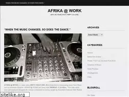 Sites similar to africaatwork.wordpress.com