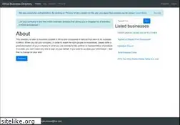 Sites similar to africab.net