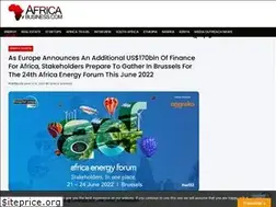 Sites similar to africabusiness.com