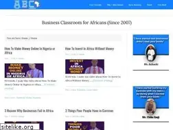 Sites similar to africabusinessclassroom.com