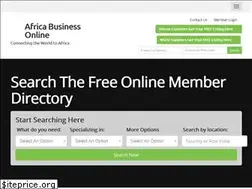 Sites similar to africabusinessonline.com