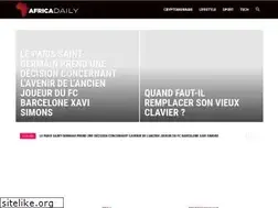 Sites similar to africadaily.news