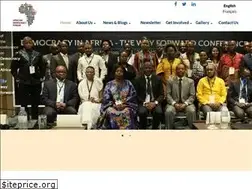 Sites similar to africademocracyforum.org