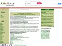 Sites similar to africafocus.org