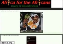 Sites similar to africafortheafricans.org