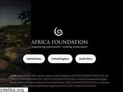 Sites similar to africafoundation.org