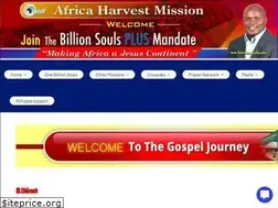 Sites similar to africaharvestmissions.com