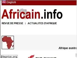 Sites similar to africain.info