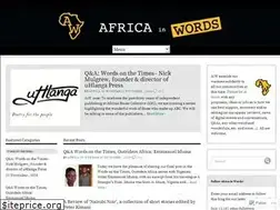 Sites similar to africainwords.com