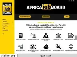 Sites similar to africajobboard.com