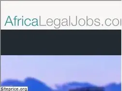 Sites similar to africalegaljobs.com