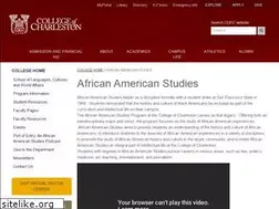 Sites similar to african-american-studies.cofc.edu