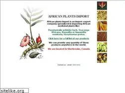 Sites similar to african-plants.com