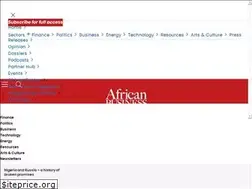 Sites similar to african.business