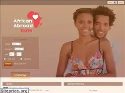 Sites similar to africanabroaddate.com
