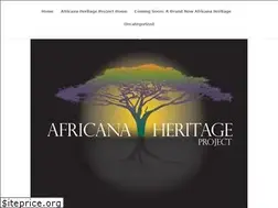 Sites similar to africanaheritage.org