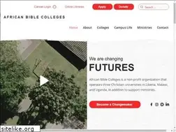 Sites similar to africanbiblecolleges.com